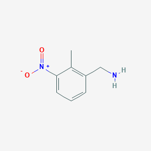 (2-Methyl-3-nitrophenyl)methanamine