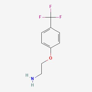B2979840 2-[4-(Trifluoromethyl)phenoxy]ethanamine CAS No. 681482-61-1