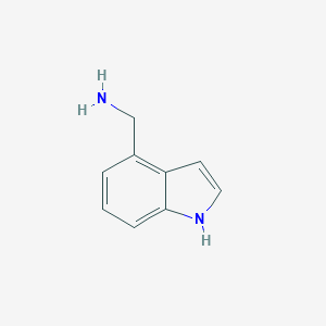 molecular formula C9H10N2 B029799 (1H-Indol-4-yl)methanamine CAS No. 3468-18-6