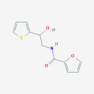 N-(2-hydroxy-2-(thiophen-2-yl)ethyl)furan-2-carboxamide