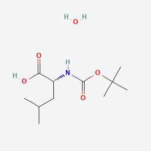 molecular formula C11H23NO5 B2979940 BOC-D-Leucine monohydrate CAS No. 16937-99-8; 200937-17-3