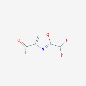 2-(Difluoromethyl)-1,3-oxazole-4-carbaldehyde