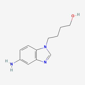 4-(5-Amino-benzoimidazol-1-yl)-butan-1-ol