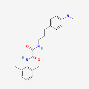 B2980002 N1-(3-(4-(dimethylamino)phenyl)propyl)-N2-(2,6-dimethylphenyl)oxalamide CAS No. 953988-03-9