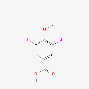 4-Ethoxy-3,5-diiodobenzoic acid