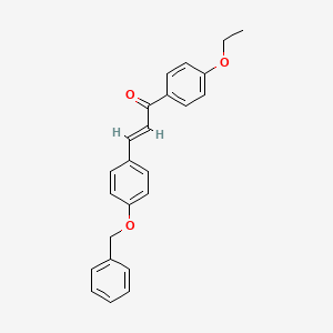 molecular formula C24H22O3 B2980041 hMAO-B-IN-5 