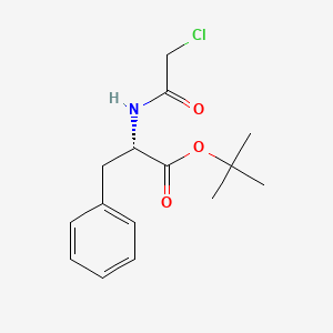 tert-butyl (2S)-2-(2-chloroacetamido)-3-phenylpropanoate