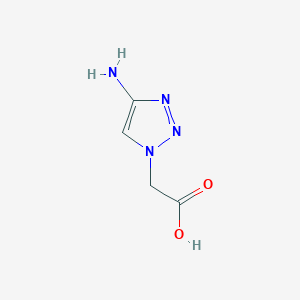 2-(4-amino-1H-1,2,3-triazol-1-yl)acetic acid