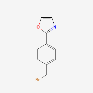 2-(4-(Bromomethyl)phenyl)oxazole