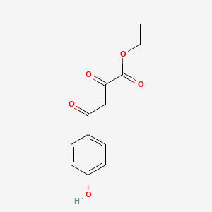 molecular formula C12H12O5 B2980243 Ethyl 4-(4-hydroxyphenyl)-2,4-dioxobutanoate CAS No. 39974-01-1