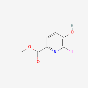B2980308 Methyl 5-hydroxy-6-iodo-2-pyridinecarboxylate CAS No. 1255098-43-1
