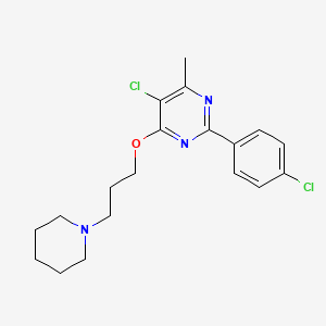 molecular formula C19H23Cl2N3O B2980321 Sigma-1 receptor antagonist 1 