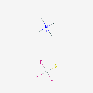 molecular formula C5H12F3NS B2980356 Tetramethylammonium trifluoromethanethiolate CAS No. 515823-30-0