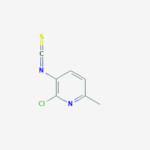 molecular formula C7H5ClN2S B2980523 2-Chloro-3-isothiocyanato-6-methylpyridine CAS No. 945988-81-8