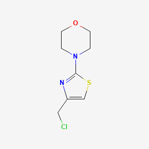 4-[4-(Chloromethyl)-1,3-thiazol-2-yl]morpholine