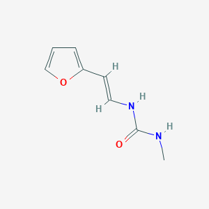 1-[(E)-2-(furan-2-yl)ethenyl]-3-methylurea