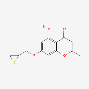molecular formula C13H12O4S B2980709 HSP27 inhibitor J2 