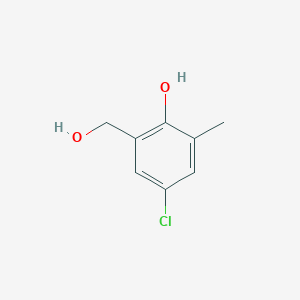 4-Chloro-2-(hydroxymethyl)-6-methylphenol