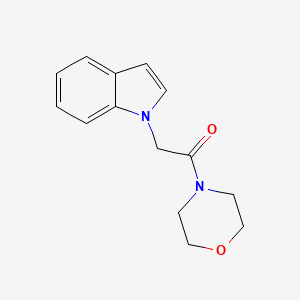 1-(2-morpholin-4-yl-2-oxoethyl)-1H-indole