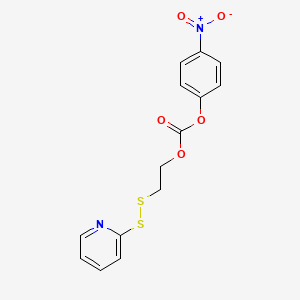 4-Nitrophenyl 2-(pyridin-2-yldisulfanyl)ethyl carbonate