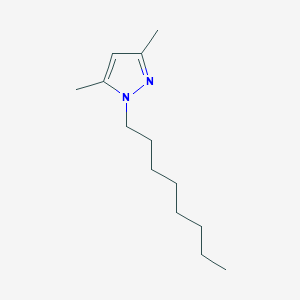 molecular formula C13H24N2 B2980772 3,5-Dimethyl-1-octyl-1H-pyrazole CAS No. 1138-46-1