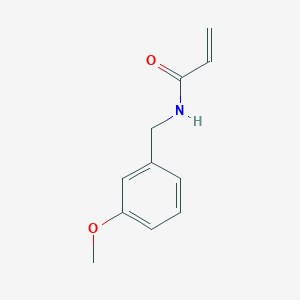 molecular formula C11H13NO2 B2980847 N-[(3-methoxyphenyl)methyl]prop-2-enamide CAS No. 1156157-22-0