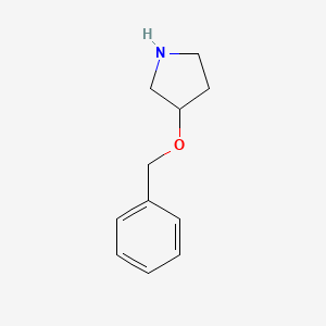 molecular formula C11H15NO B2980856 3-(Benzyloxy)pyrrolidine CAS No. 420137-14-0
