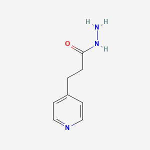 molecular formula C8H11N3O B2980882 3-(PYRIDIN-4-YL)PROPANEHYDRAZIDE CAS No. 98594-24-2