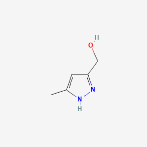 molecular formula C5H8N2O B2981059 (3-methyl-1H-pyrazol-5-yl)methanol CAS No. 17607-71-5; 29004-73-7