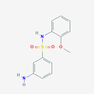 B2981207 3-amino-N-(2-methoxyphenyl)benzene-1-sulfonamide CAS No. 327093-01-6