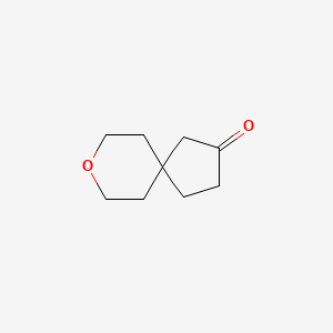 molecular formula C9H14O2 B2981403 8-oxaspiro[4.5]decan-2-one CAS No. 1895195-54-6
