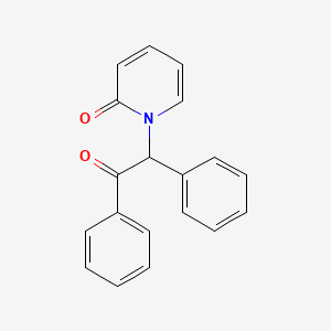 1-(2-Oxo-1,2-diphenylethyl)pyridin-2-one