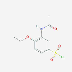 3-Acetamido-4-ethoxybenzenesulfonyl chloride