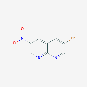 3-Bromo-6-nitro-1,8-naphthyridine