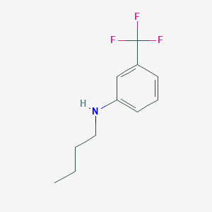 molecular formula C11H14F3N B2981545 N-butyl-3-(trifluoromethyl)aniline CAS No. 127163-97-7