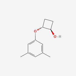 (1R,2R)-2-(3,5-dimethylphenoxy)cyclobutan-1-ol