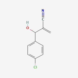2-((4-Chlorophenyl)(Hydroxy)Methyl)Acrylonitrile