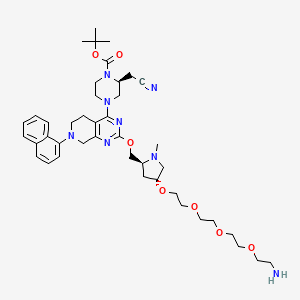 molecular formula C42H60N8O7 B2981948 K-Ras ligand-Linker Conjugate 6 