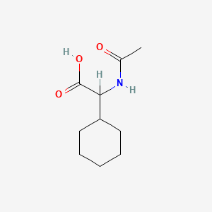 B2982066 2-Acetamido-2-cyclohexylacetic acid CAS No. 107020-80-4; 14429-43-7
