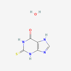 2-Thio-6-hydroxypurine hydrate