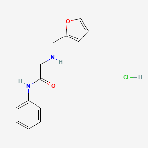 2-[(2-furylmethyl)amino]-N-phenylacetamide hydrochloride