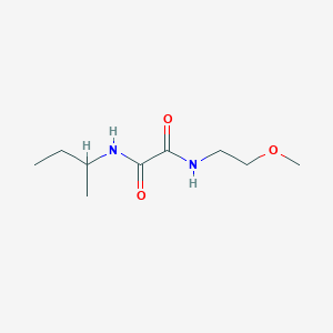 molecular formula C9H18N2O3 B2982397 N1-(sec-butyl)-N2-(2-methoxyethyl)oxalamide CAS No. 1206993-25-0