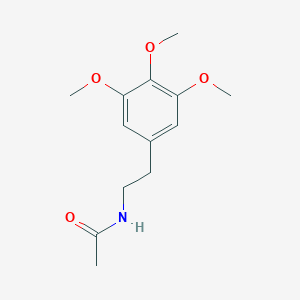 molecular formula C13H19NO4 B029824 N-Acetylmescaline CAS No. 4593-89-9