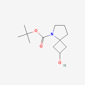 molecular formula C12H21NO3 B2982491 Tert-butyl 2-hydroxy-5-azaspiro[3.4]octane-5-carboxylate CAS No. 1934835-43-4