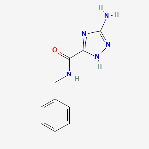 5-amino-N-benzyl-4H-1,2,4-triazole-3-carboxamide