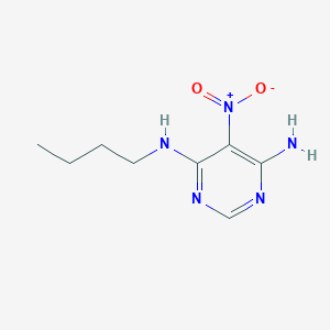 4-N-butyl-5-nitropyrimidine-4,6-diamine
