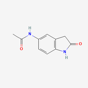 molecular formula C10H10N2O2 B2982672 N-(2-氧代吲哚-5-基)乙酰胺 CAS No. 114741-27-4