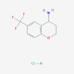 6-Trifluoromethyl-chroman-4-ylamine hydrochloride