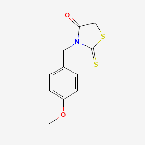 3-(4-Methoxybenzyl)-2-thioxo-1,3-thiazolidin-4-one
