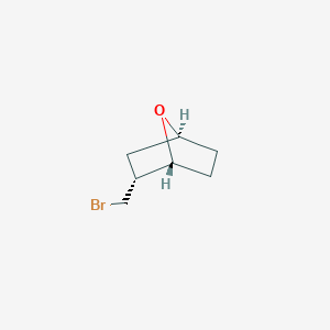 molecular formula C7H11BrO B2982832 rac-(1R,2r,4S)-2-(Bromomethyl)-7-oxabicyclo[2.2.1]heptane CAS No. 1864003-35-9